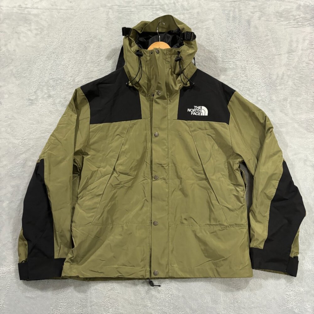 The North Face Olive and Black Gore-Tex Ski jacket